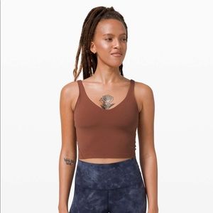 bnwt lululemon align tank ancient copper size 2